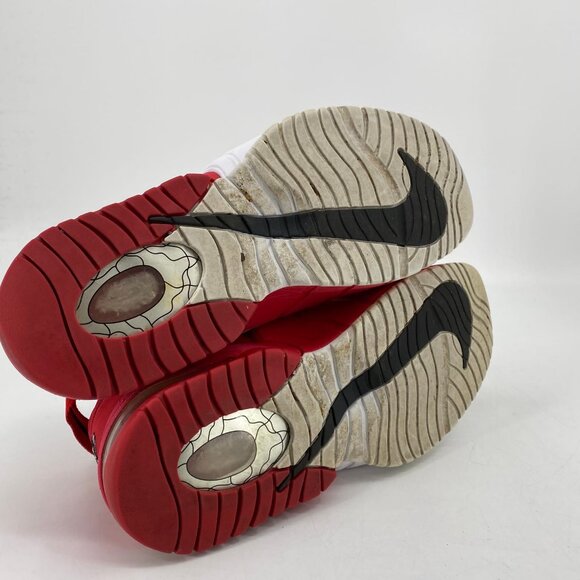 Nike Red/White Leather Sneakers | Athletic Style Size 11